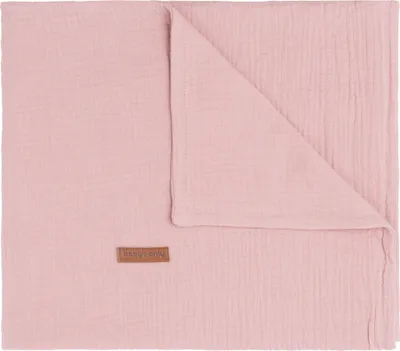 Produktbild von Baby's Only Gitterbettdecke Breeze - Alt Rosa - 100x135 cm