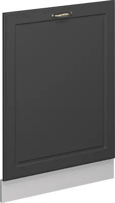 Produktbild von Geschirrspülblende Vicco Fame-Line Anthrazit-Gold 60 cm ohne Arbeitsplatte, Model 54510