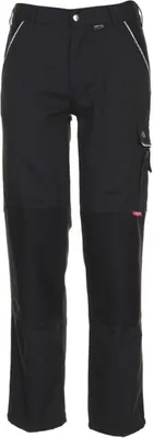 Produktbild von Bundhose Canvas 320 Gr.56 schwarz/schwarz PLANAM