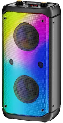 Obrázok produktu pre Bluetooth reproduktor, 80 W (maximálny výkon), bezdrôtový, určený na vonkajšie použitie, s technológiou TWS, prenosný, ideálny na párty