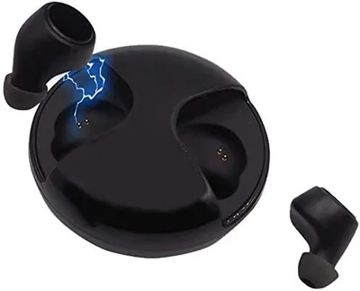 Produktbild von Bluetooth 5.0 TWS Wireless-Kopfhörer mit Ladekoffer Kompatibel mit Android i-Phone für Sportreisen, IPX8 Waterproof Sports Earphones