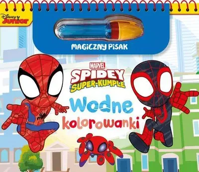 Immagine prodotto di Marvel Spidey e i Superamici. Libri da colorare ad acqua. Pennarello magico