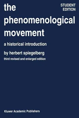 Produktbild von The Phenomenological Movement