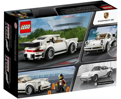 Image de LEGO 75895 Speed Champions, Porsche 911 Turbo 3.0 de 1974, voiture miniature, extension pour Forza Horizon 4