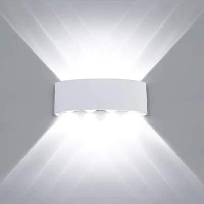 Produktbild von 8W Modern Wandlampe LED Wandleuchte Up Down Wandbeleuchtung LED Innen Außen
