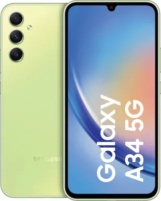 Produktbild von Samsung Galaxy A34 5G , 16,8 cm (6.6"), 8 GB, 256 GB, 48 MP, Android 13, Limette