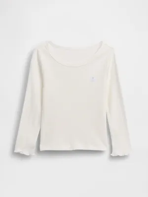 Produktbild von GAP Baby Brannan Bär Rippen-T-Shirt 3YRS