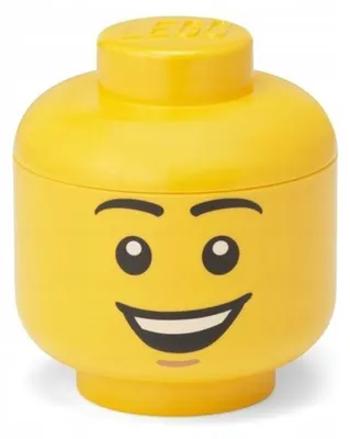 Obrázok produktu pre LEGO 40330802 LEGO mini úložná hlava STORAGE HEAD HAPPY BOY, 360 ml
