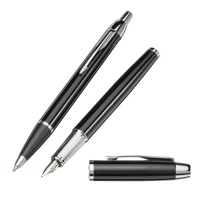 Image de PARKER Füller & Kugelschreiber DuoSet Black C.C. IM M Geschenkbox