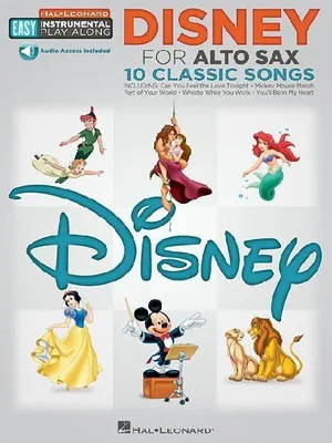 Produktbild von Disney - 10 Classic Songs - Easy Instrumental Play-Along for Alto Sax (Book/Online Audio)