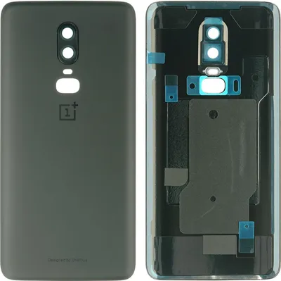 Produktbild von Rückseite für Oneplus 6 (A6000, A6003), Schwarz