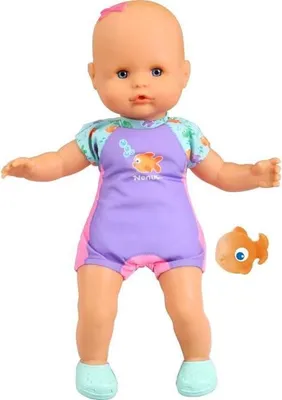 Image de Poupon Nenuco Mon Premier Bain, 35 cm, Dès 10 Mois, Avec Poisson