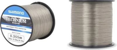 Image de SHIMANO Technium Invisitec, 2990m, 0,19mm, 3.3kg / 7,28lbs, transparent, monofilament de pêche, TECINV18QPPB