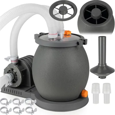Obrázek produktu pro Písková filtrace pro bazén Bestway Intex. Výkon 4542 l/h 100 W + hadice