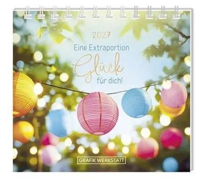 Produktbild von Mini-Kalender 2027 Eine Extraportion Glück für dich!