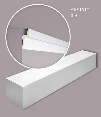 Produktbild von NMC IL8-box ARSTYL Eckleisten 1 Karton SET mit 7 Stuckleisten | 14 m