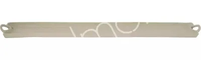 Productafbeelding van Tabletblaad van aluminium, ruw/zandafwerking, afmetingen 119x13x5