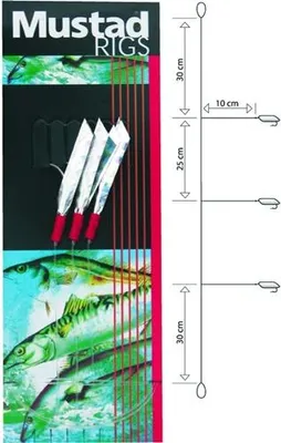 Produktbild von Mustad Meeresvorfach Hook Sea Flectro T4A