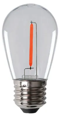Produktbild von LED-Lampe 0,9W 20lm E27 ST45 für Girlande rot Kanlux 26049
