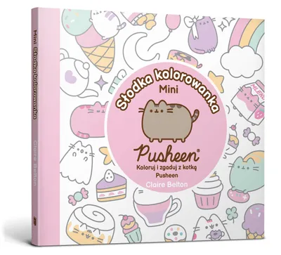 Obrázek produktu pro Roztomilá mini omalovánka s Pusheen – Claire Belton
