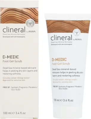 Obrázek produktu pro Ahava Clineral D-MEDIC Gel na nohy - peeling
