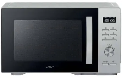 Produktbild von Candy ESSENZA CMGA31W8DLS, Arbeitsplatte, Grill-Mikrowelle, 31 l, 900 W, Eingebautes Display, Tasten, Drehregler