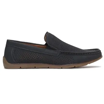 Produktbild von Mädchen Halbschuhe Slip On Damen Elegant Mokassins Loafer Bekir Blau Gr.36