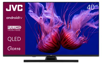 Produktbild von JVC QLED TV 40 Zoll Fernseher Full HD Android TV (HDR Smart TV, Triple-Tuner) LT-40VQF545A