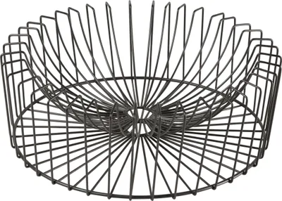 Produktbild von Cosy & Trendy Obstkorb - Metall - schwarz - 33 cm - Obstschale