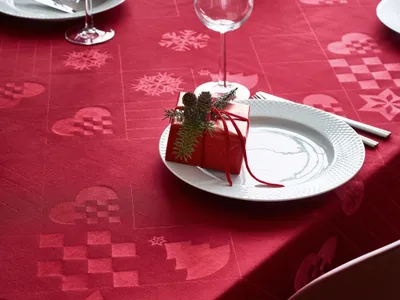 Immagine prodotto di Juna - Tovaglia Natale, bianco sporco-220 x 150 cm