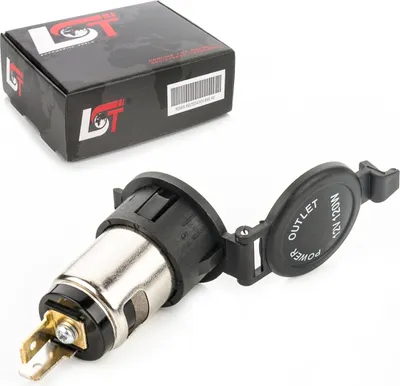 Produktbild von 12V Einbau Steckdose Ø 27 mm für SAAB VOLVO SUBARU HYUNDAI WOHNMOBILE CAMPER
