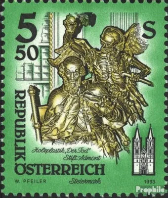 Produktbild von Briefmarken Österreich 1993 Mi 2094 (kompl.Ausg.) postfrisch Freimarken