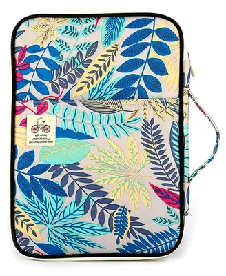 Produktbild von Vielseitiger A4-Aktentaschen-Portfolio-Organizer mit 8 Taschen, Wasserdichte Reisetasche für Geschäftsleute, Studenten, Wasserdichtes Nylon, 13,7 X 9,8 X 1,1 Zoll (3)