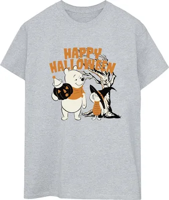 Produktbild von Disney - "Happy Halloween" T-Shirt für Damen BI47444 (XXL) (Grau)