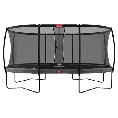 Produktbild von BERG 30.35.73.30, Trampolin über der Erde, Oval, 110 kg, 6 Jahr(e), Sicherheitsnetz, Grau