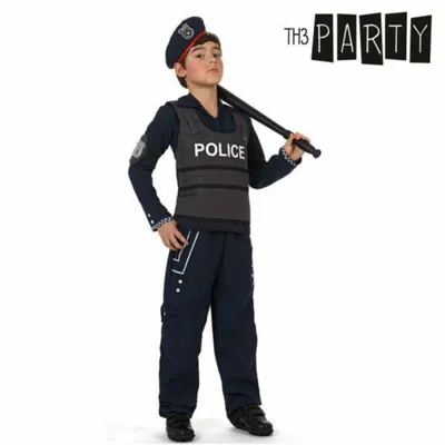Produktbild von Verkleidung für Kinder Polizei Größe: 5-6 Jahre