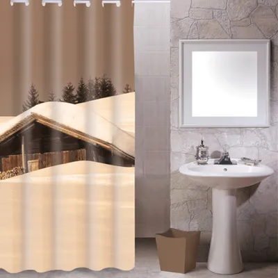 Immagine prodotto di Tenda Da Doccia In 100% Poliestere In Stile Country House