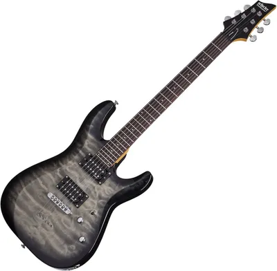 Zdjęcie produktu dla Schecter C-6 Plus Charcoal Burst Gitara elektryczna