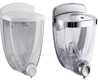 Imagen del producto de Dispensador de jabón líquido "Torpedo", 600 ml - Blanco