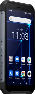 Image de myPhone Hammer Construction 15.2 cm (6") Dual SIM Android 12 4G USB Type-C 6 GB 128 GB 6000 mAh Black, Silver