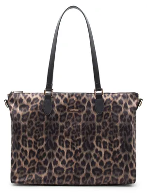 Image de L.CREDI sac à main sac à épaule Salena Handtasche Braun / Mix brun