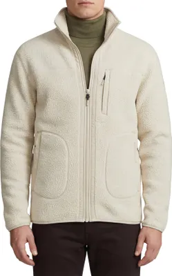 Produktbild von Tenson Fleeceweste einfarbig beige normale Passform Polyester