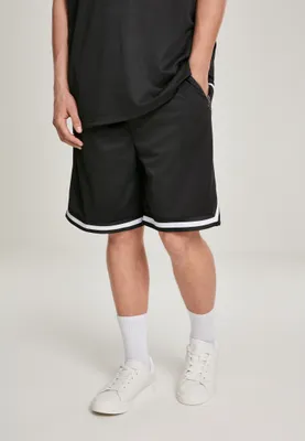 Obrázek produktu pro Pánské kraťasy Urban Classics Premium Stripes Mesh Shorts black - XL
