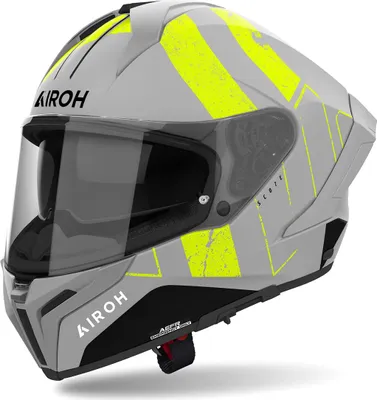 Zdjęcie produktu dla Kask Airoh Matryx Scope, szary mat/żółty, L (59/60)