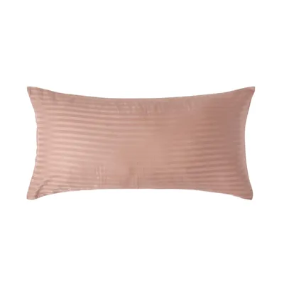 Obrázek produktu pro HOMESCAPES Povlak na polštář hustota vláken 330 Taupe Beige, 80 x 80 cm