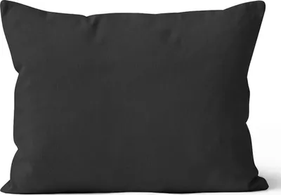 Obrázek produktu pro Mikroplyšový povlak na polštář 50x70 cm Černý