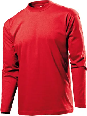 Produktbild von Stedman ST2500 | Classic Long Sleeve Herren T-Shirt - Farbe: Scarlet Red - Größe: XL