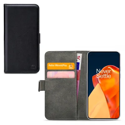 Productafbeelding van Mobilize Classic Gelly Wallet Book Case OnePlus 9 Black
