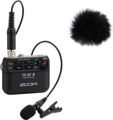 Immagine prodotto di Registratore Bluetooth Zoom F2-BT con paravento