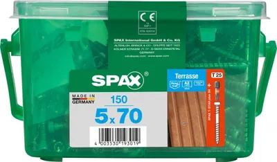 Produktbild von Spax Terrassenschrauben 5.0 x 70 mm TX 25 - 150 Stk.
